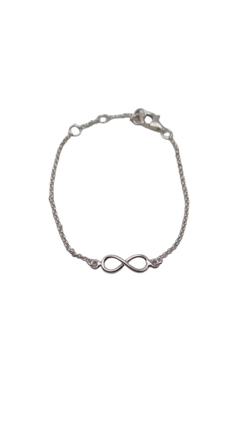 Infinity armband sterling zilver klein