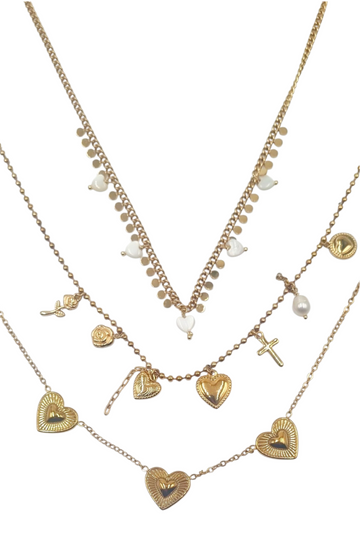 Ketting en hanger Casja