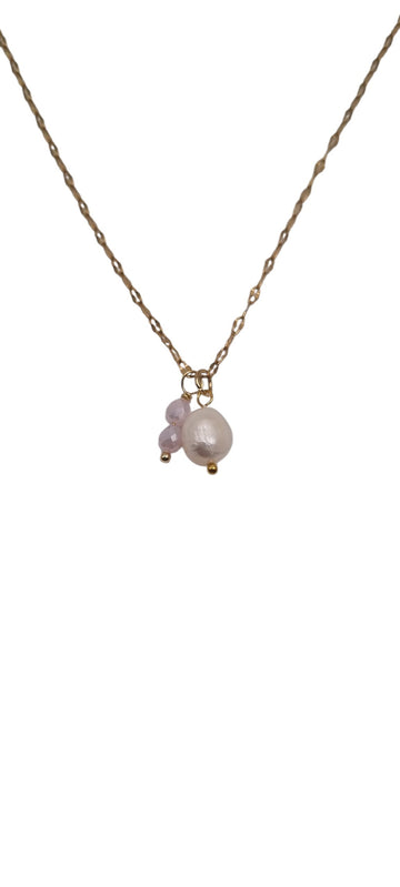 parel ketting en hanger