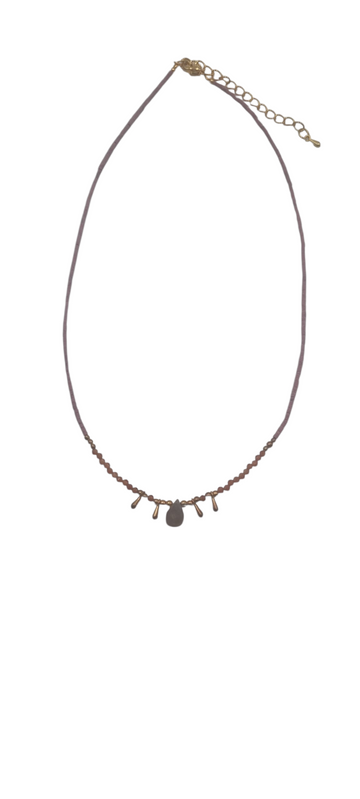 Natuurlijke kralen ketting