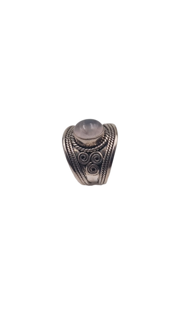 Maret ring rozenkwarts