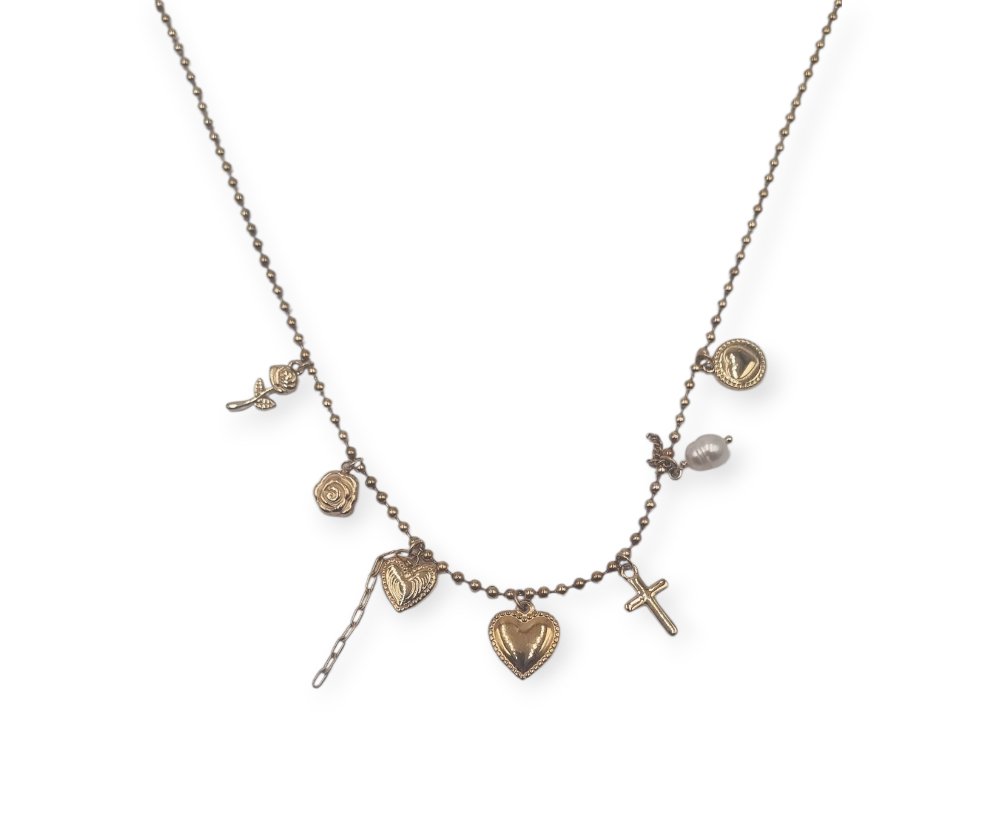 Ketting en hanger Casja