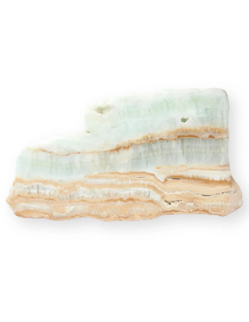 Calciet Caribbean blue schijf