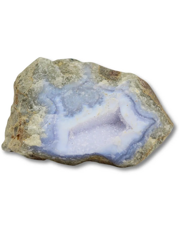 Chalcedoon blauw/ Blue Lace ruw