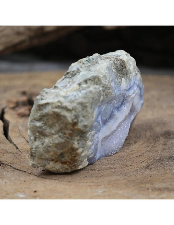 Chalcedoon blauw/ Blue Lace ruw
