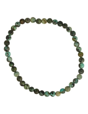 Turkoois kralenarmband 4 mm