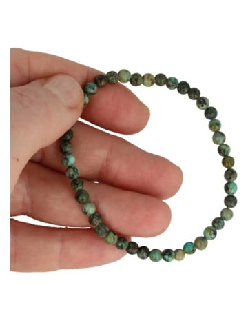 Turkoois kralenarmband 4 mm